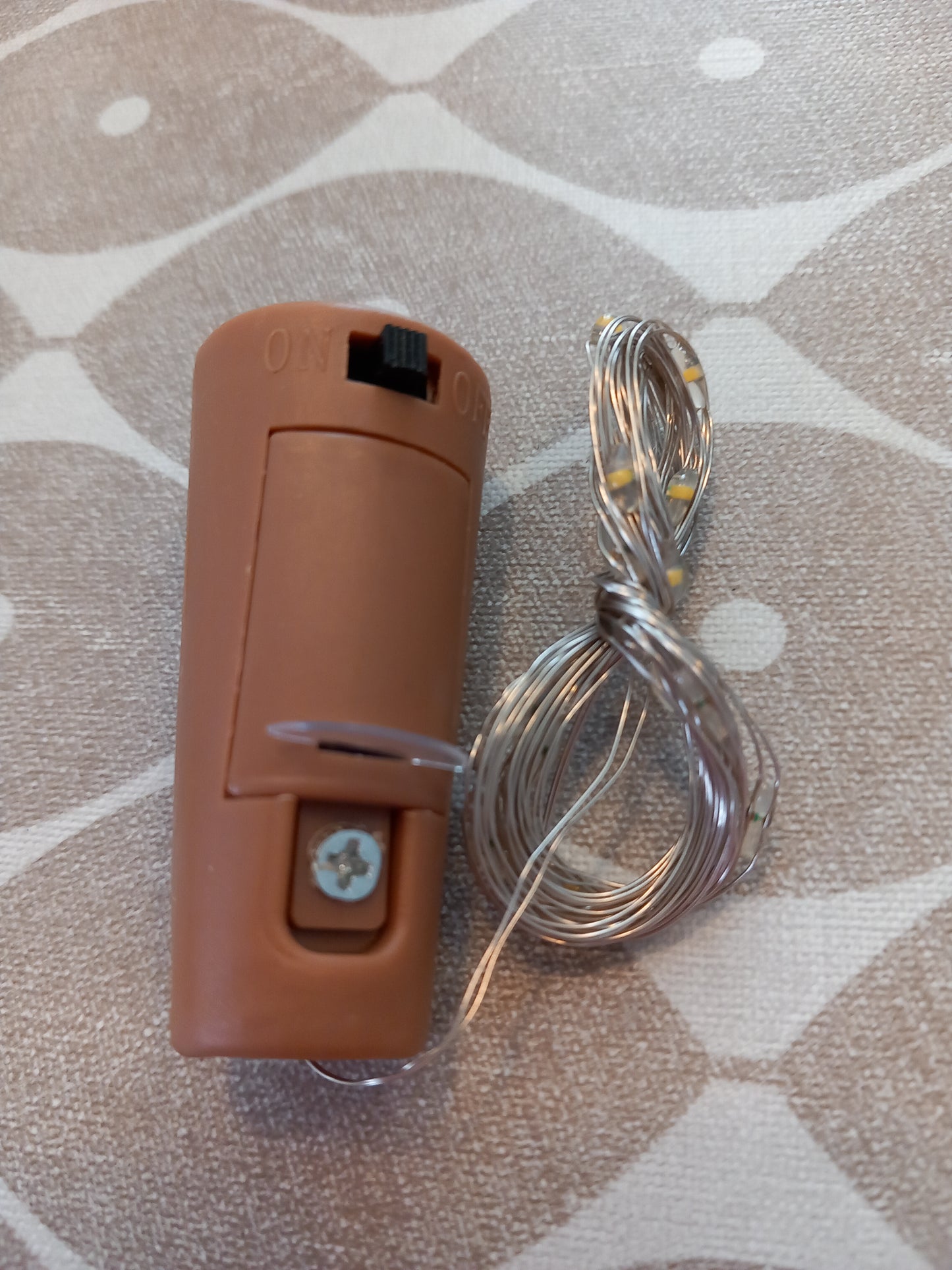 Light up Autumn dog bottle