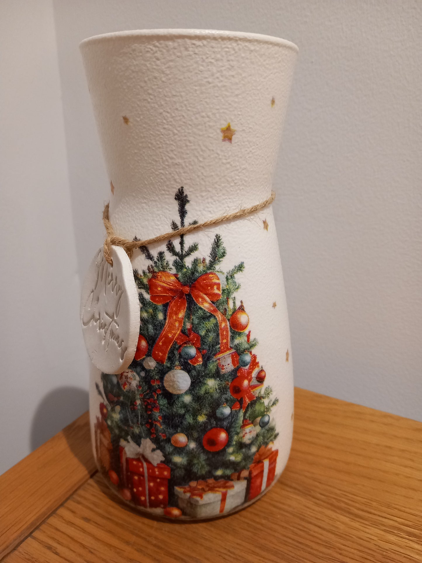 Christmas Tree Vase