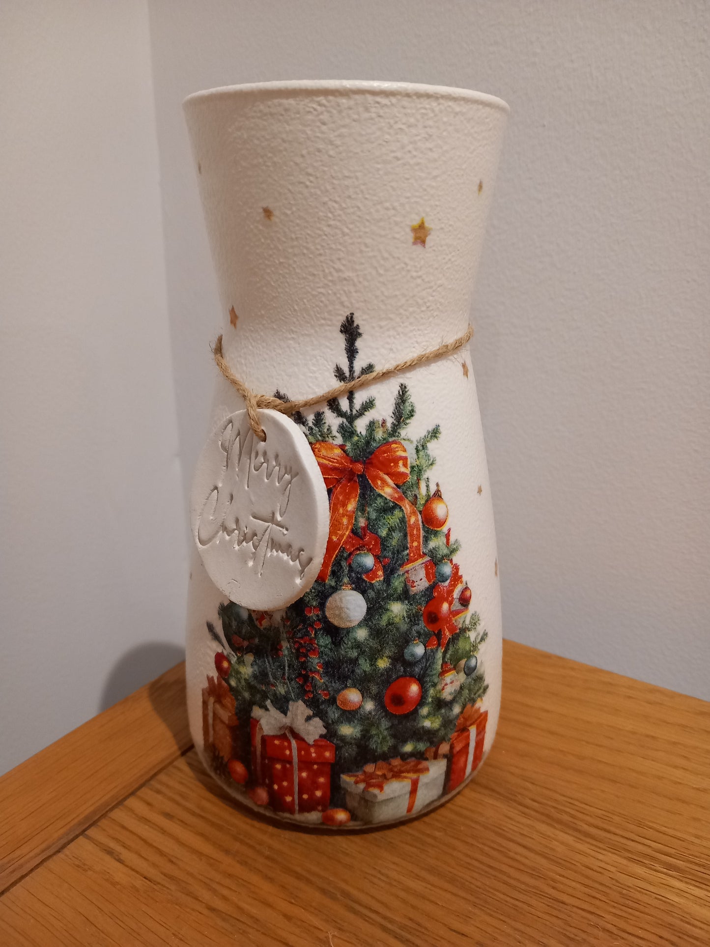 Christmas Tree Vase