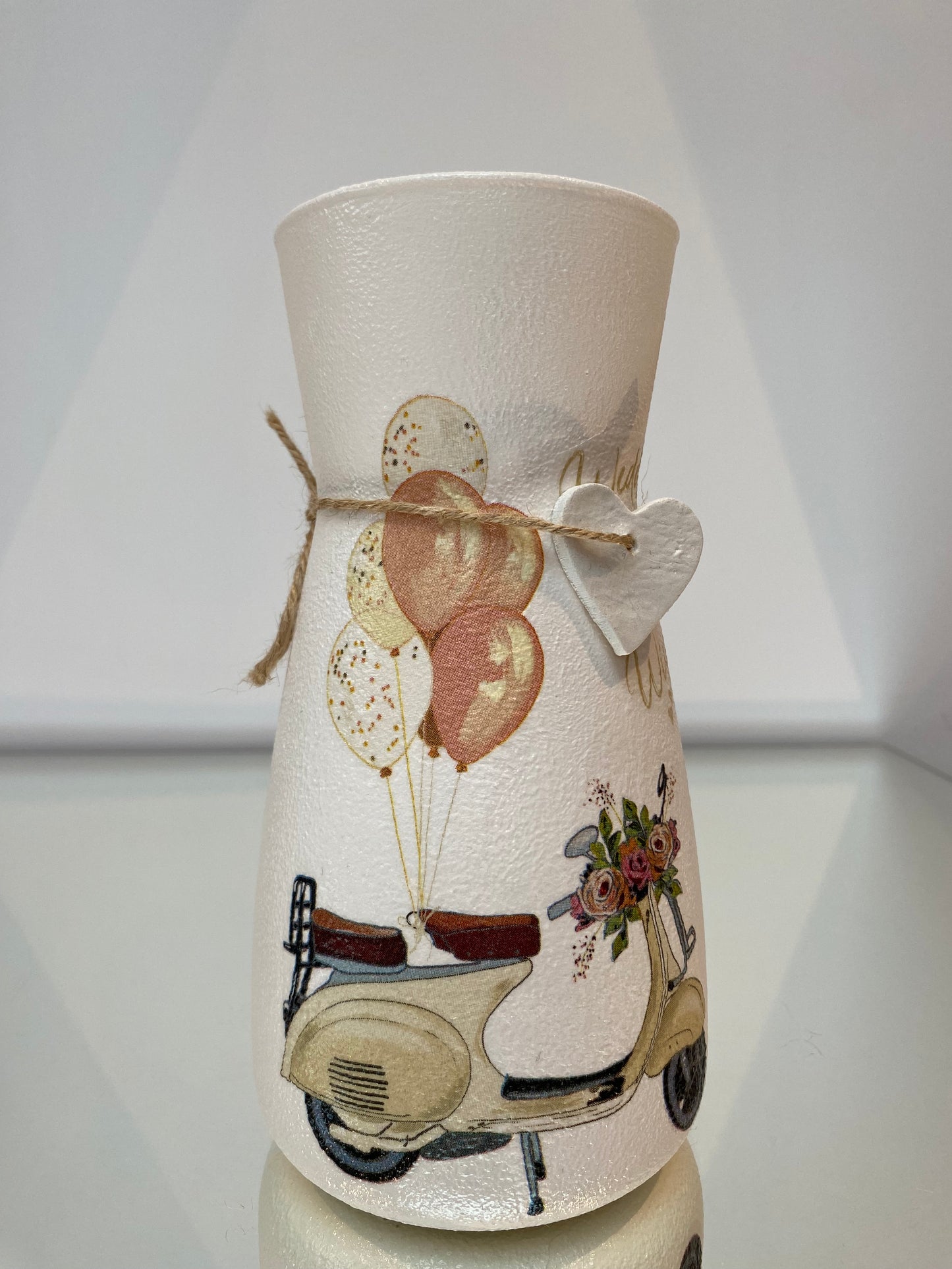 Wedding Day Vase