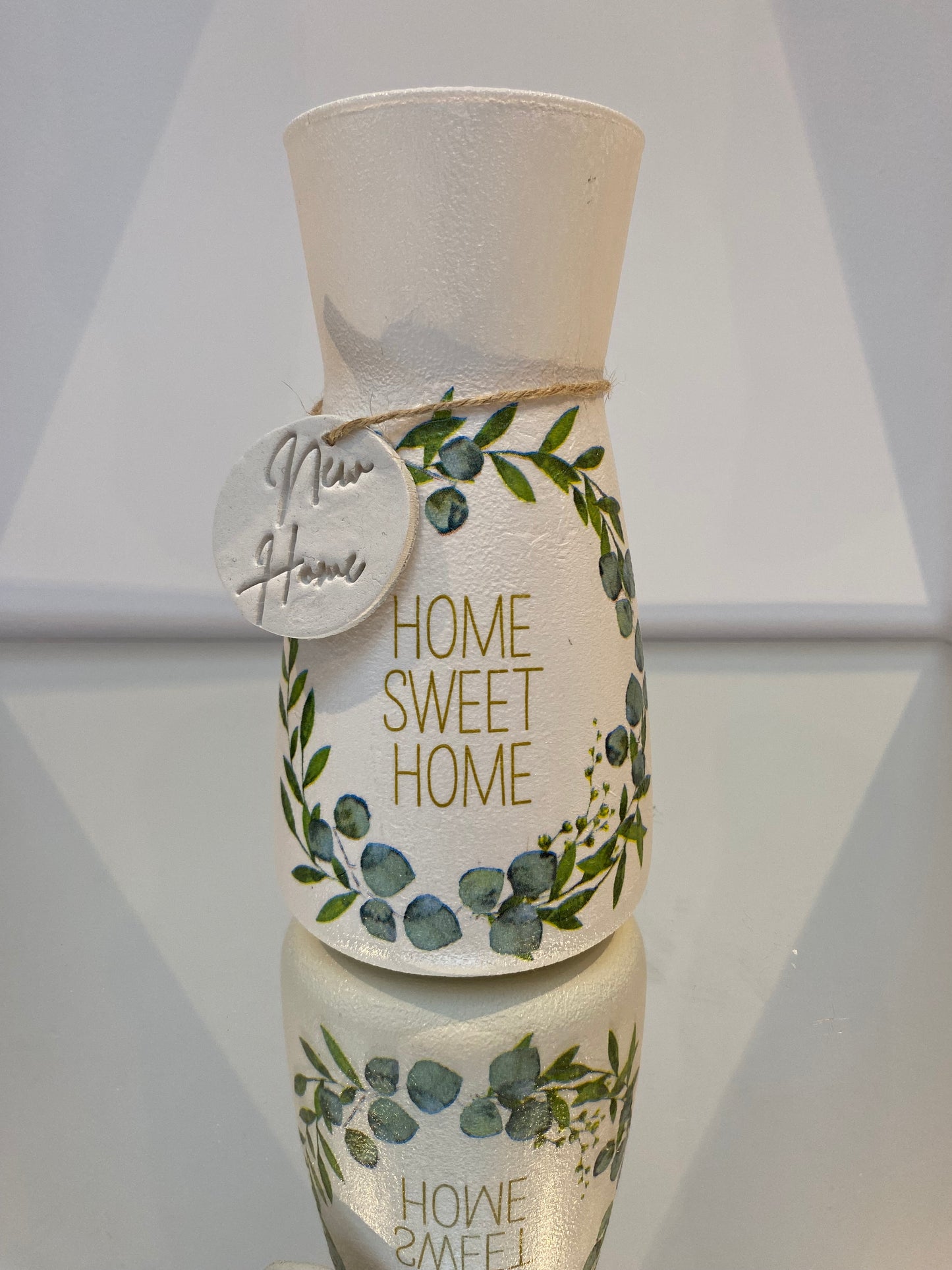Home sweet home vase