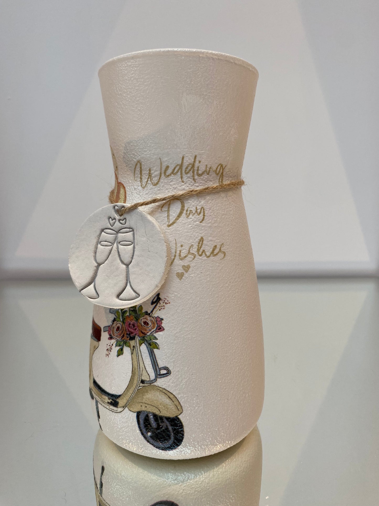 Wedding Day Vase