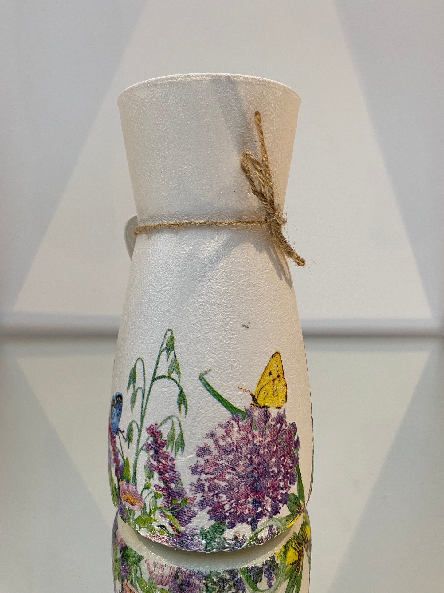 Bee, Butterfly and Flower Vase