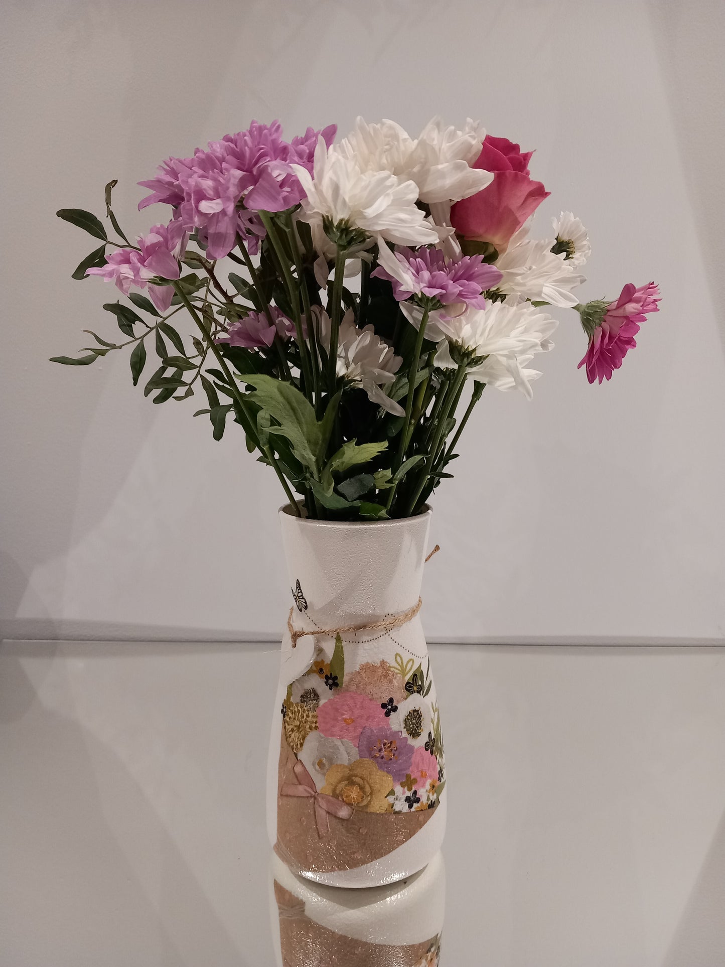 Bouquet of Flowers Vase