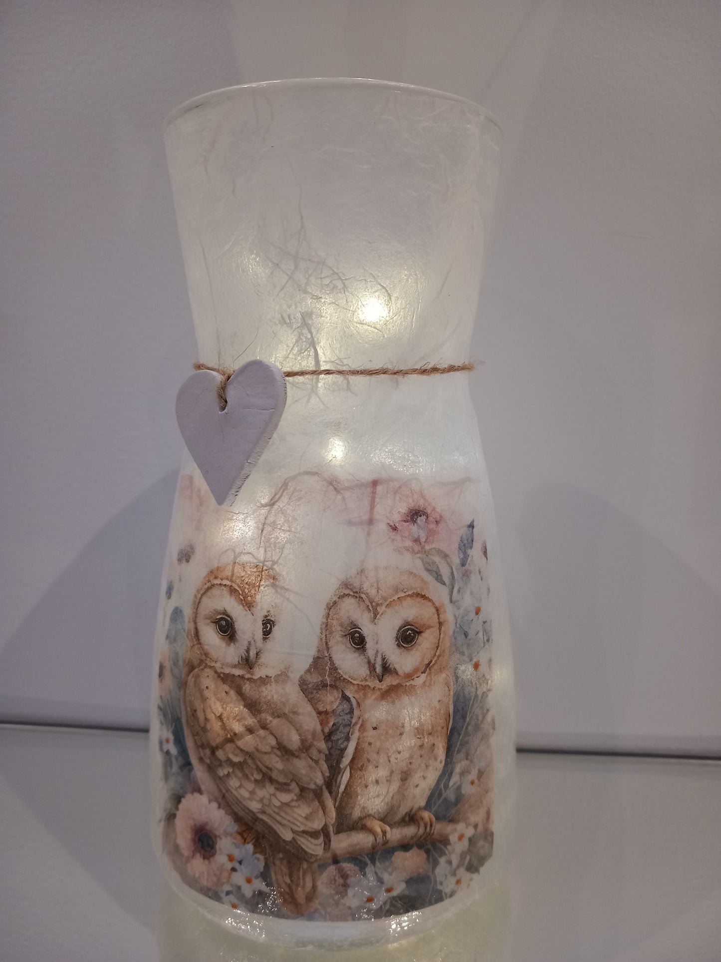 Owl vase