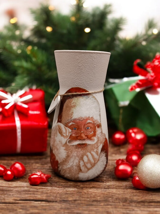 Father Christmas Vase