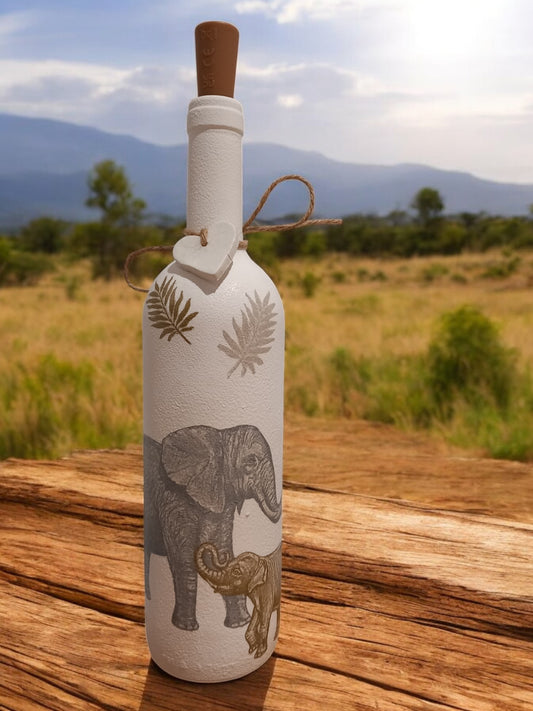 Elephant light up bottle