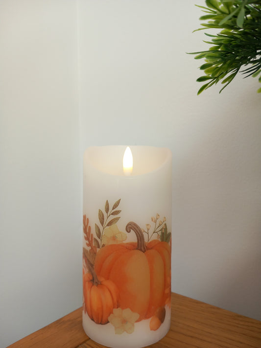 Autumn LED candle