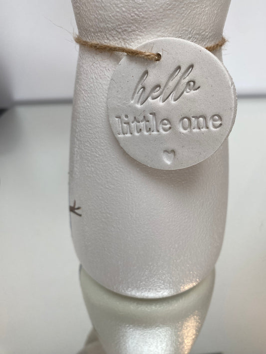 New Baby Clay Tag