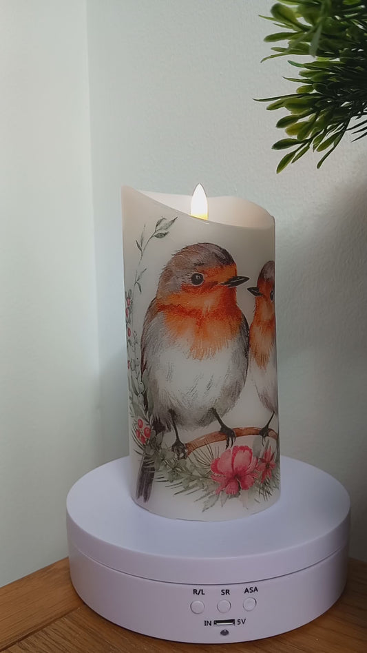Robin LED candle