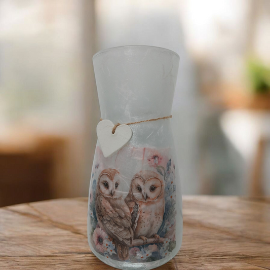 Owl vase