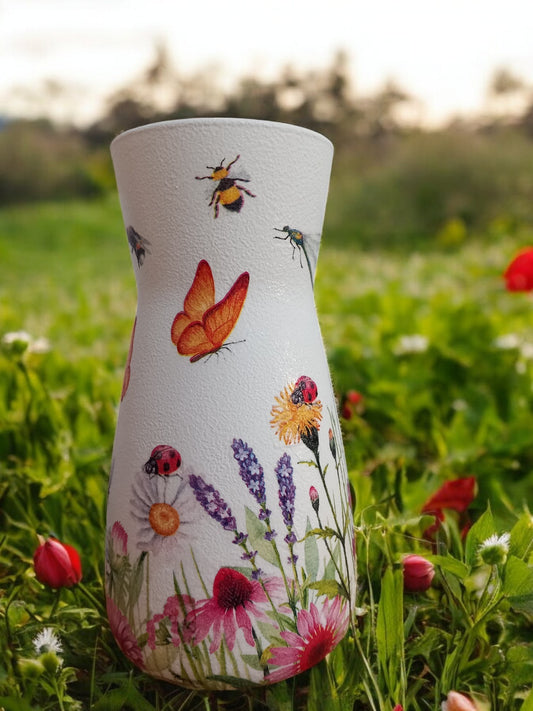 Butterfly Meadow vase